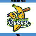 Savannah Bananas Baseball PNG, Funny Banana Team PNG