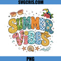 Cute Summer Vibes PNG, Tropical Floral Design PNG