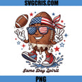 Game Day Spirit Football PNG, USA Football Cartoon PNG