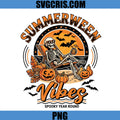Summerween Vibes Skeleton Beach PNG, Skeleton Beach Vibes PNG