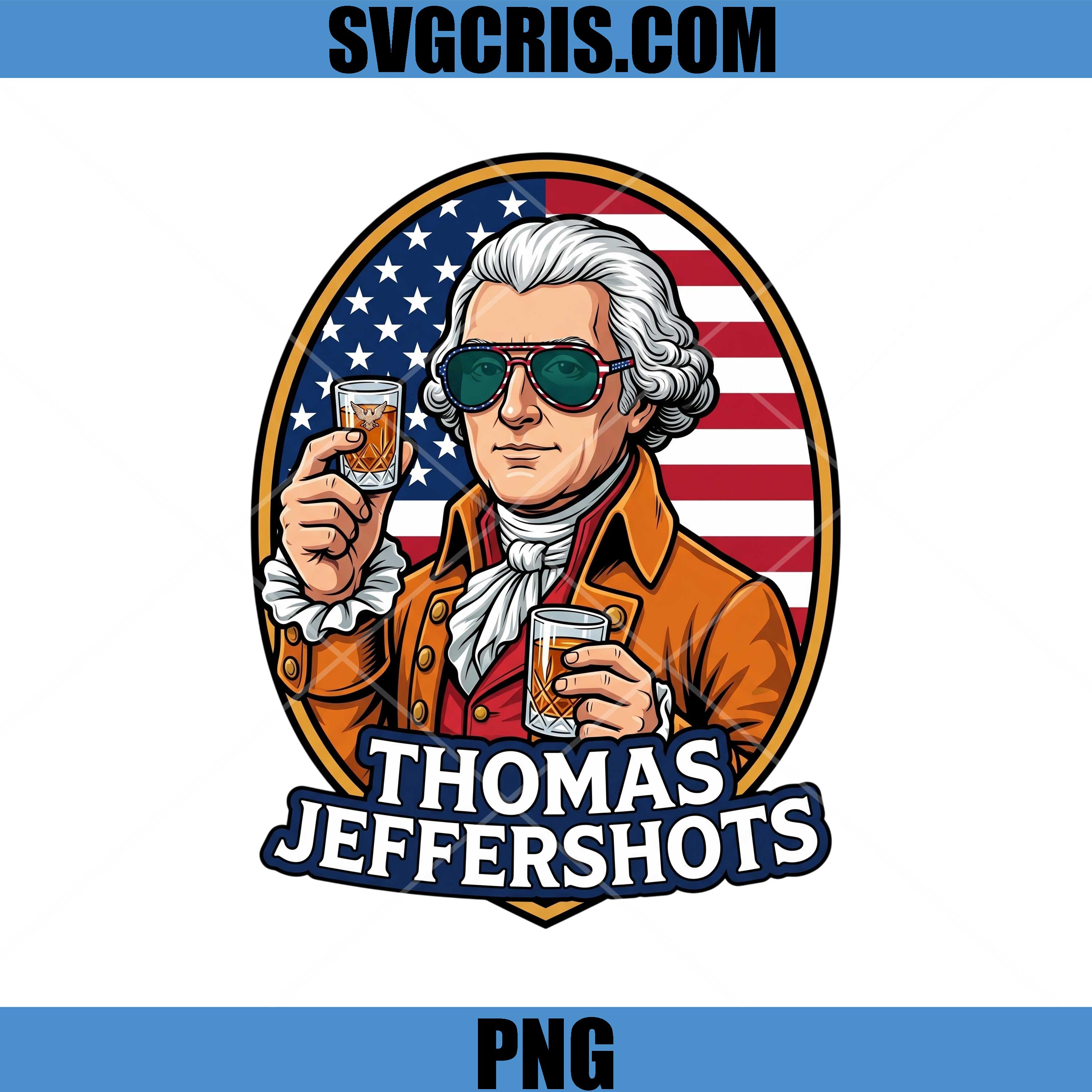 Thomas Jeffershots Patriotic PNG, Fourth Of July Party PNG