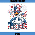 Freedom Goose American Flag Design PNG, USA Freedom Goose PNG