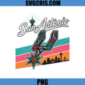 San Antonio Spurs Retro PNG, Go Spurs Go Sport PNG
