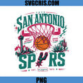 San Antonio Spurs Playoffs 2026 PNG, Built Different Driven To Win PNG