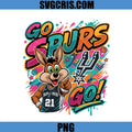 Go Spurs Go Mascot PNG, San Antonio Spurs Fan Art PNG