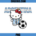 Argentina Hello Kitty PNG, Hello Kitty Argentina Soccer PNG