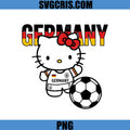 Germany Hello Kitty PNG, Hello Kitty Germany Soccer PNG