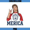 Mullets Rock Merica PNG, Retro Guitar Graphic PNG