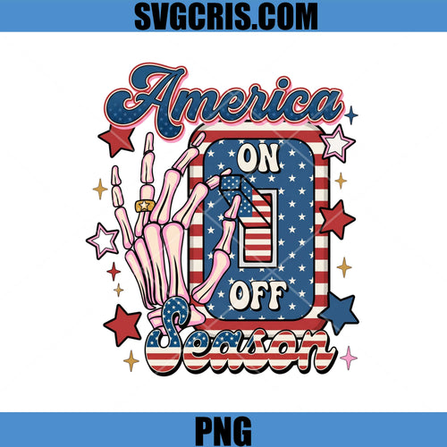 America On Season Skeleton PNG, Patriotic Skeleton Hand USA PNG