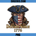 Defiant Since 1776 USA PNG, Patriotic Rebel American Flag PNG