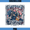 America 250 Years 1776 2026 PNG, Patriotic Guitar Heroes PNG