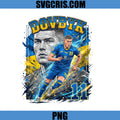 Dovbyk Ukraine Number 11 PNG, Ukraine Football Star Word Cup PNG