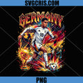 Germany World Cup Spirit PNG, Germany Football Fan Art PNG