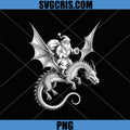 Viking Pagan Celtic Christmas PNG, Santa Fantasy Dragon PNG