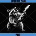 Rock Raccoon Playing Guitar PNG, Funny Raccoon PNG