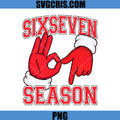 Santa Claus 6 7 PNG, 67 Six Seven PNG, Season Funny Christmas PNG