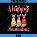 Happy Meowentines PNG, Funny Valentine PNG