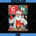 Chemistry Christmas PNG, Science Santa Lab Meme 6 7 PNG