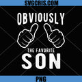 Sibling Rivalry PNG, Obviously Favorite Son PNG