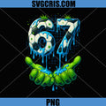 Soccer 67 Six Seven PNG, 6 7 Funny Gen Alpha Meme Drip PNG