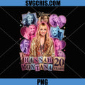 Hannah Montana Disney Star 20 Years PNG, Hannah Montana Disney PNG