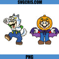 Mario Halloween PNG Bundle, Super Mario Bros PNG