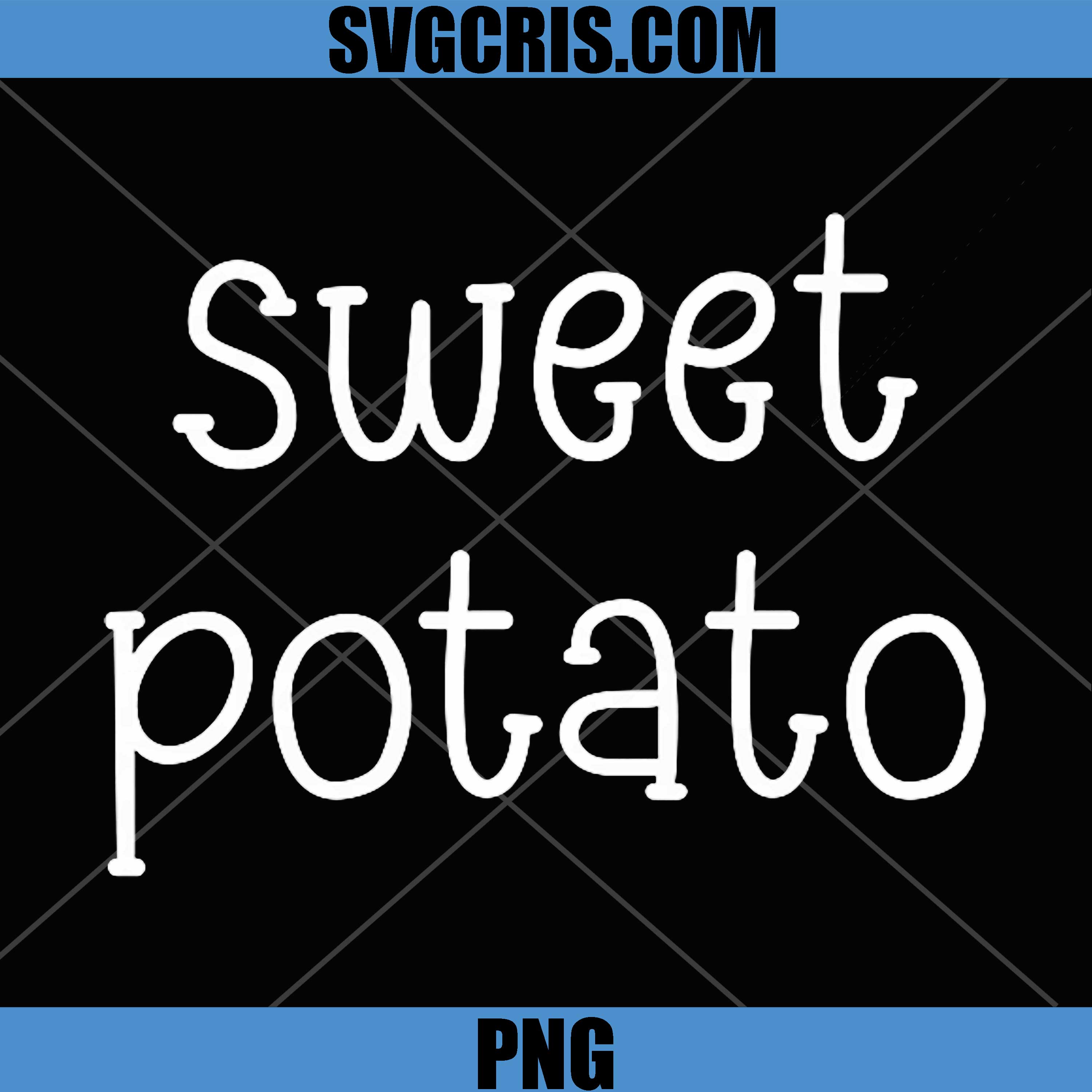 Sweet Potato PNG, Funny Thanksgiving PNG