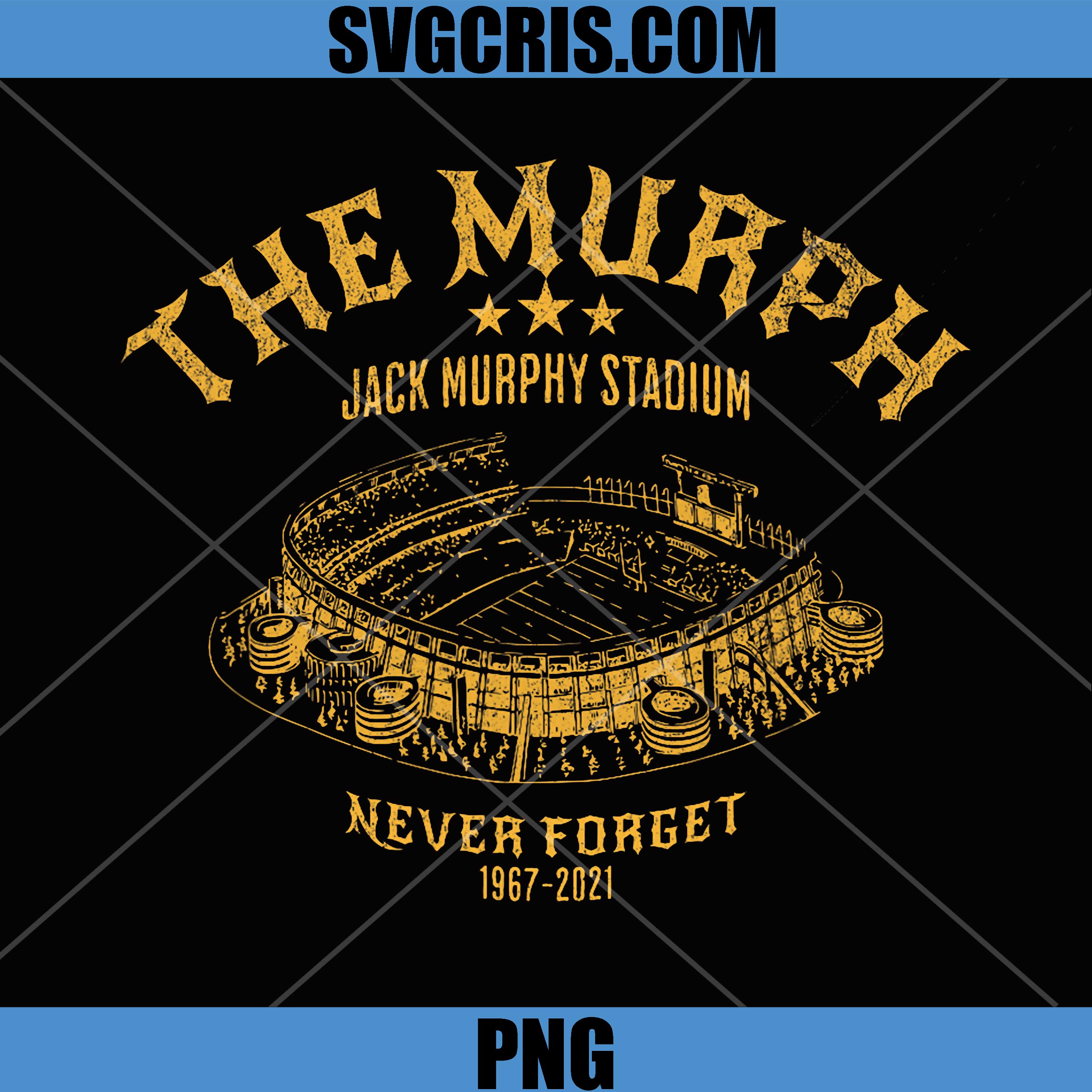 The Murph San Diego PNG, Jack Murphy Stadium Never Forget PNG