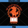 The Year Of The Fire Horse 2026 PNG, Zodiac Fire Horse Asian Art PNG