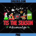 Tis The Season Christmas Science PNG, Xmas Scientist Laboratory PNG