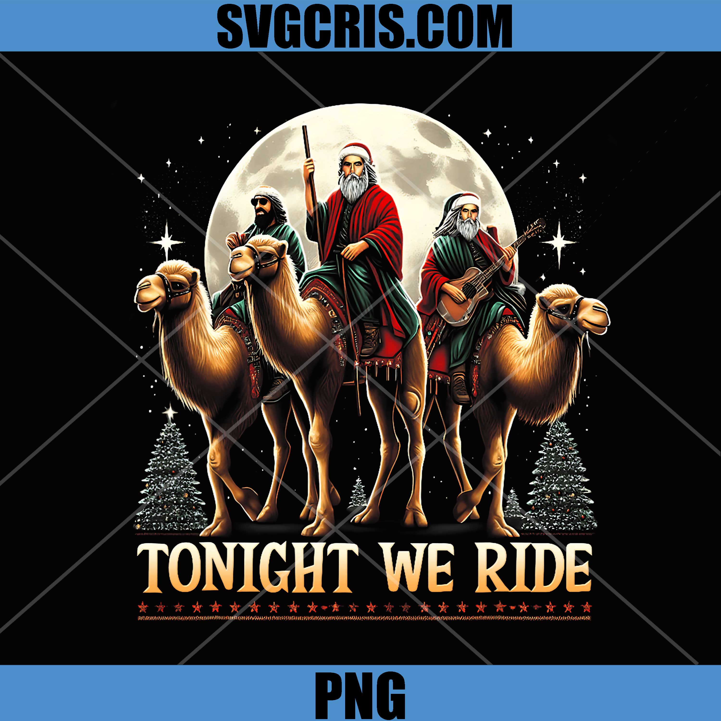 Tonight We re Ride PNG, Christmas 3 Wise Men Camel Ride Christian PNG