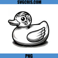 Tyson Eye Tattoo Ducky PNG, Mike Tyson Duck Fun PNG