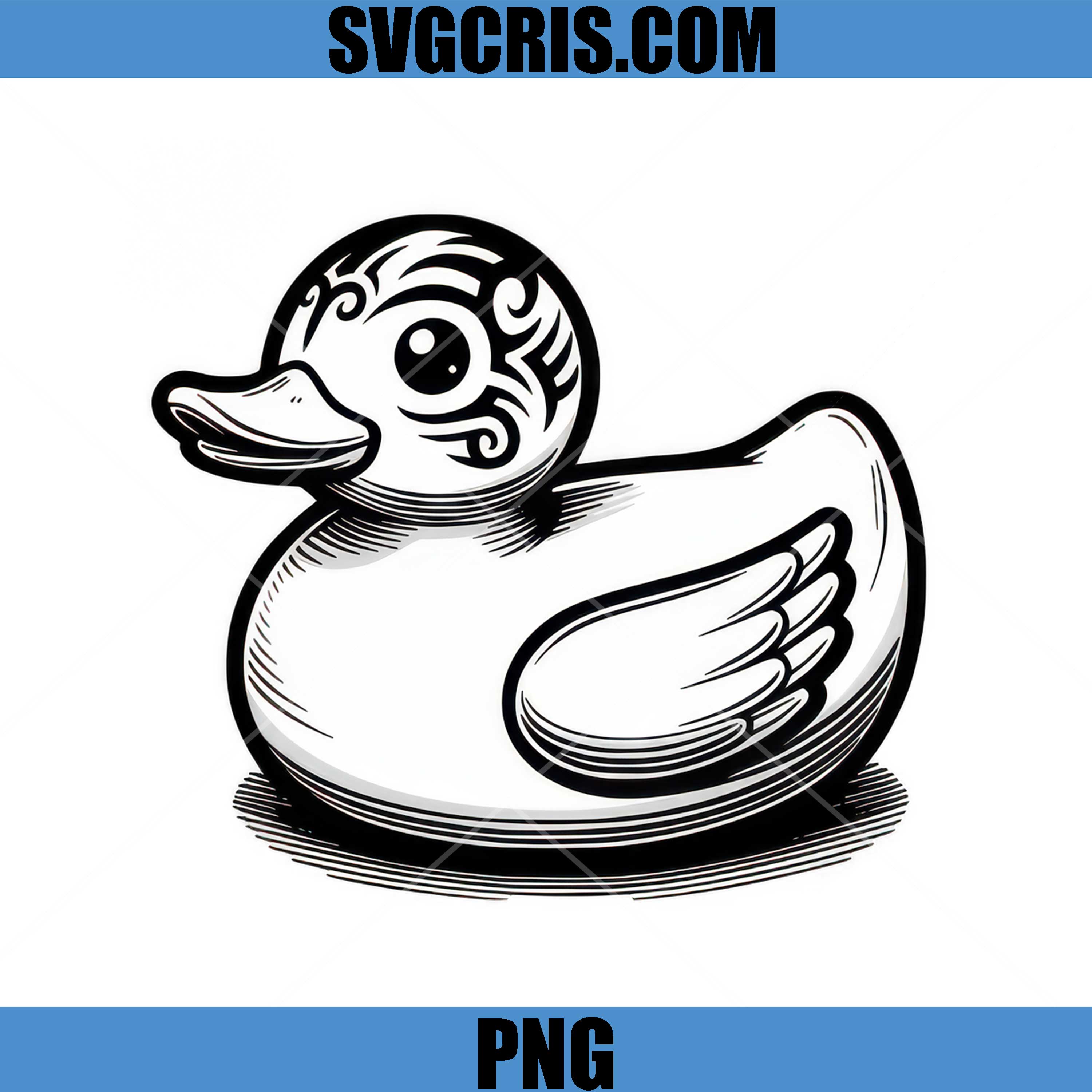 Tyson Eye Tattoo Ducky PNG, Mike Tyson Duck Fun PNG