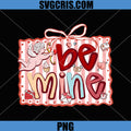 Valentine Be Mine PNG, Lace Coquette Bow PNG