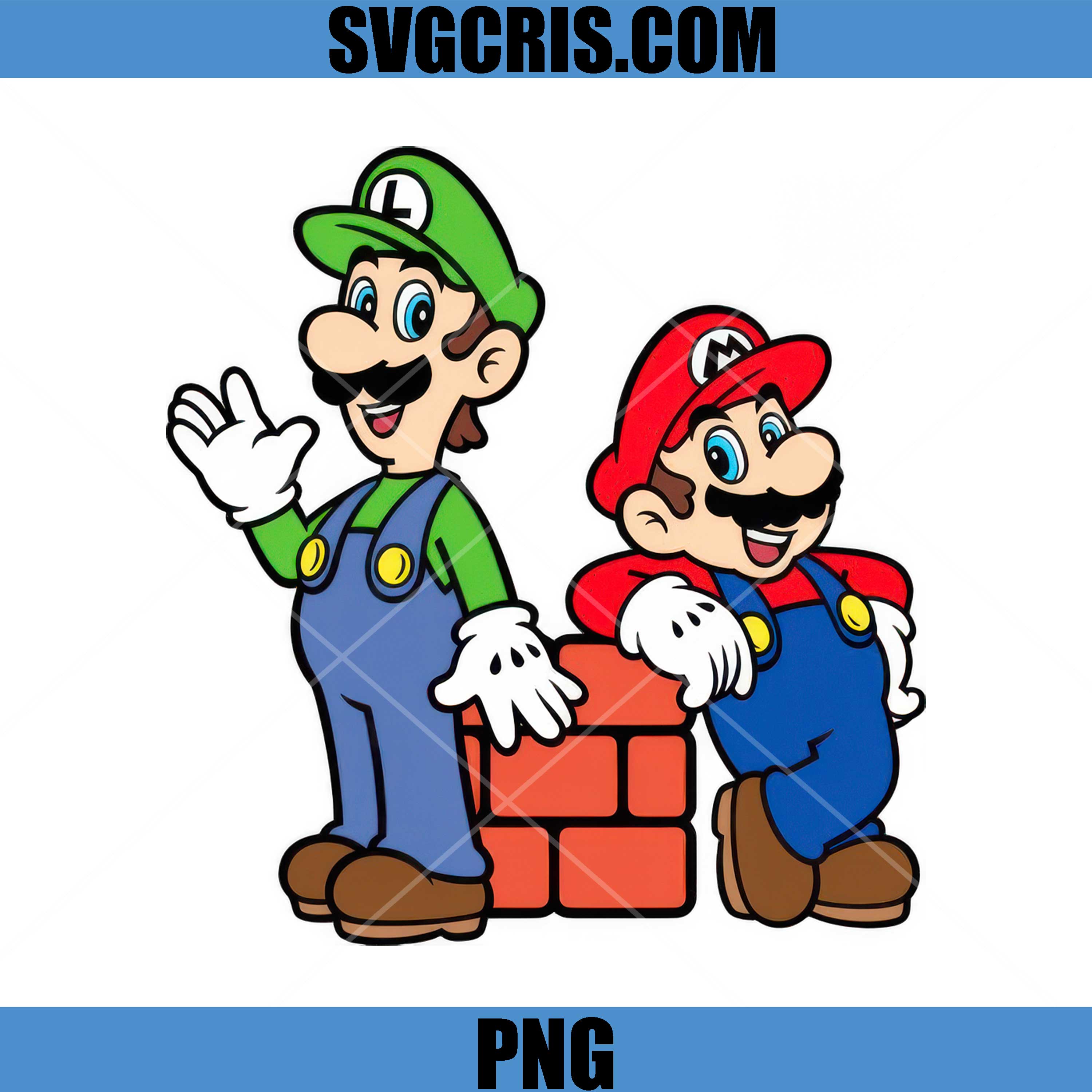 Mario And Luigi PNG, Mario Characters Svg, Yoshi PNG
