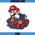 Mario Kart Racing PNG, Mario Driving Go Kart PNG