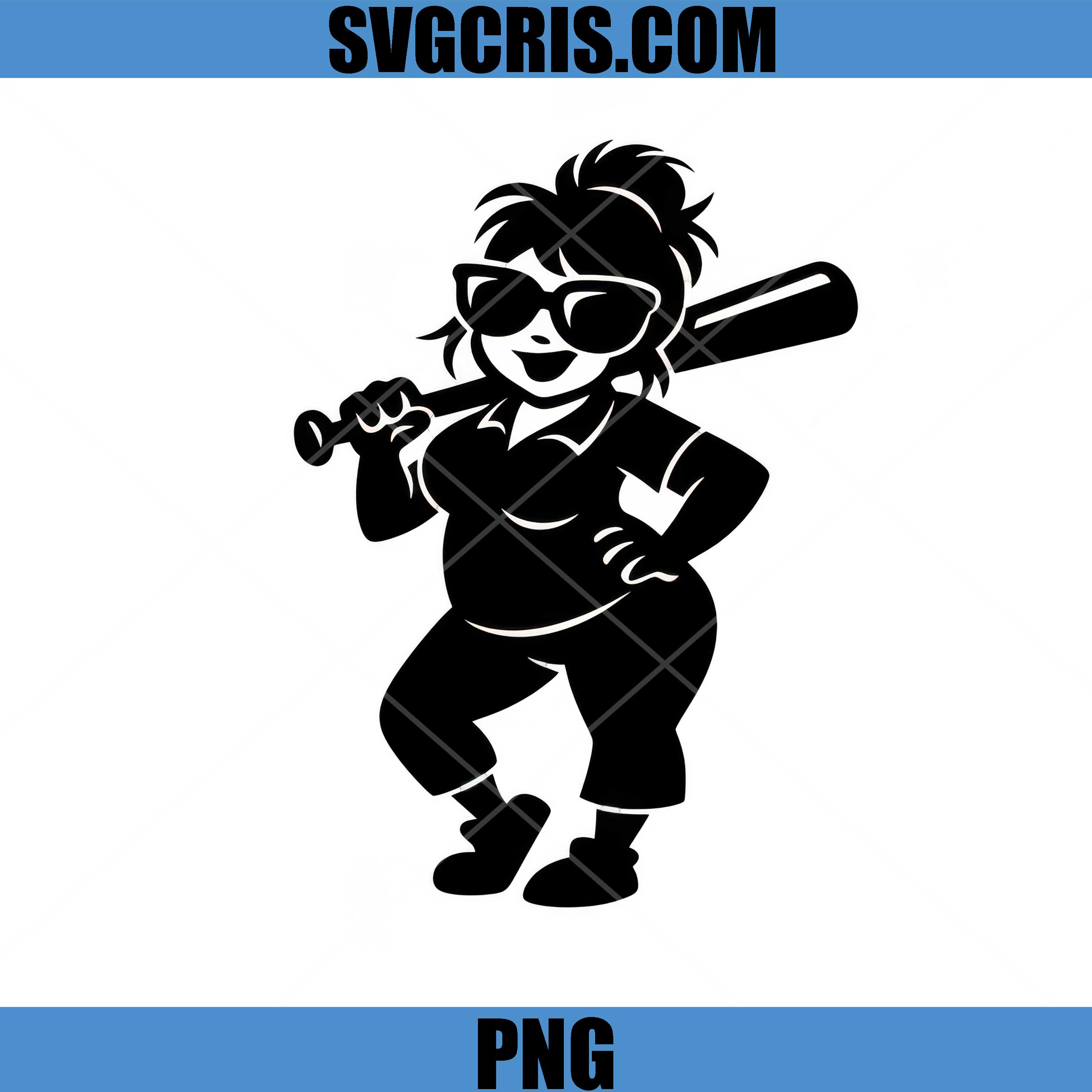 Baseball Mom Fun PNG, Sports Mom PNG, Mom Funny Sports PNG