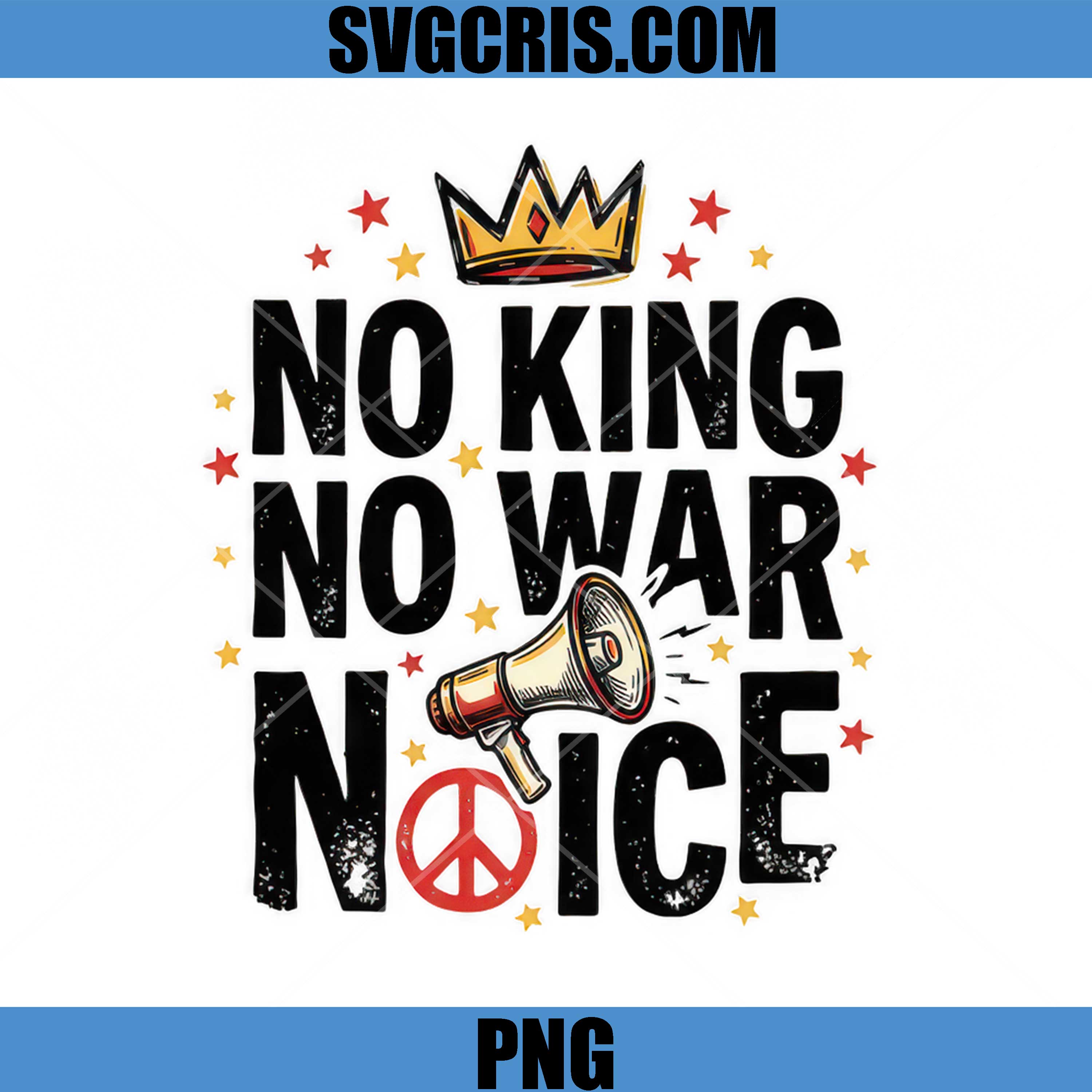 No King No War No Voice PNG, Peace Protest PNG