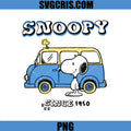 Snoopy Van Woodstock Since 1950 PNG, Snoopy Cute PNG