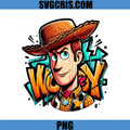 Woody Toy Story PNG, Cowboy Cartoon Character Art PNG