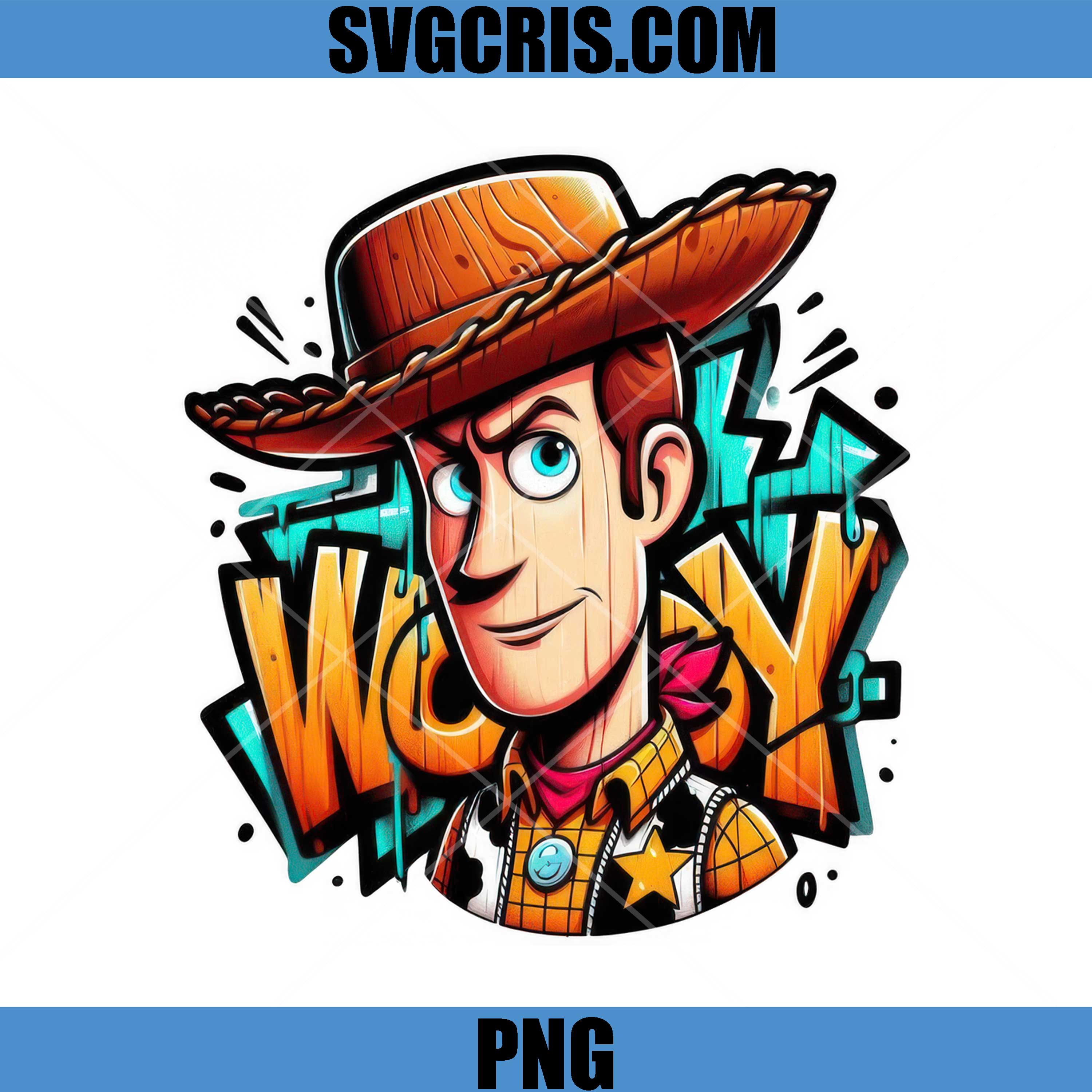 Woody Toy Story PNG, Cowboy Cartoon Character Art PNG