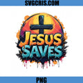 Jesus Saves PNG, Cross Sunset Christian PNG, Faith PNG