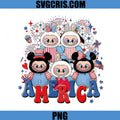 America Cartoon Bunny Patriotic PNG, Cute USA Characters PNG
