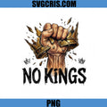 No Kings Broken Crown PNG, No Kings Trumd PNG