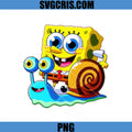 Spongebob With Gary PNG, Cartoon Sea Character Art PNG