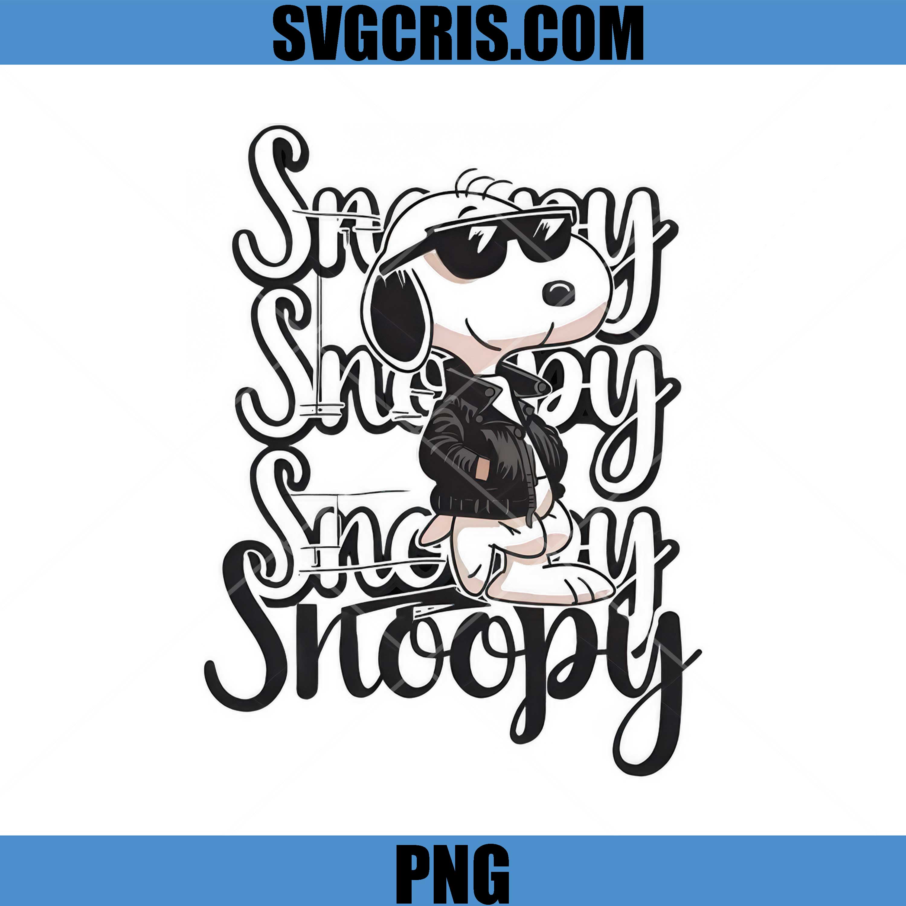 Cool Snoopy Sunglasses PNG, Snoopy PNG