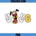 Cute Pluto Showing 2026 PNG, Cartoon Dog Disney Character PNG