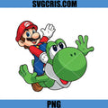Super Mario Riding Yoshi PNG, Mario And Yoshi PNG