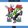 Happy Easter Bruh PNG, Rap Bunny With Mic PNG, Funny Easter Bunny PNG