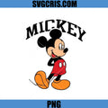 Mickey Mouse Classic Walking Pose PNG, Mickey Mouse Disney PNG